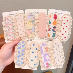 女童碎发贴魔术贴宝宝粘头发的整理神器后脑勺发帖前额刘海贴儿童