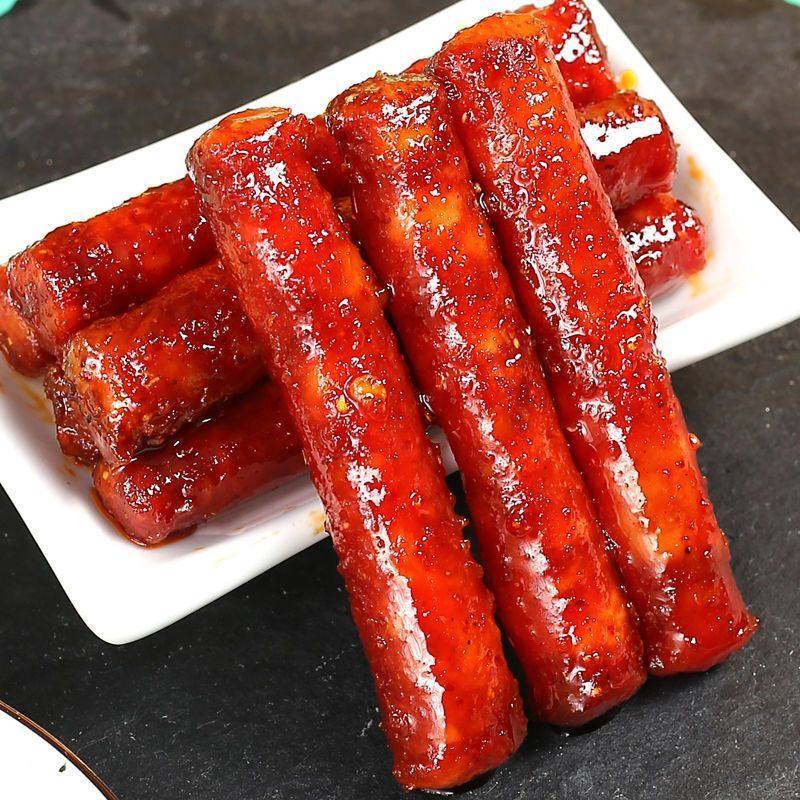 即食小香肠腊肠肉类熟食零食广式腊肠味即食解馋休闲小吃休闲食品