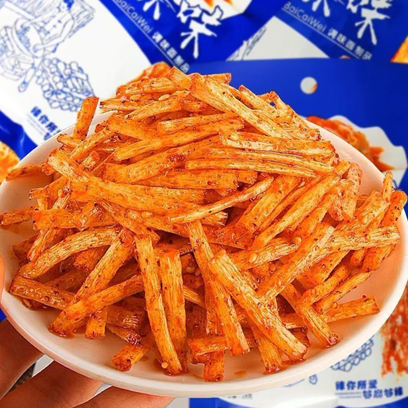 辣白菜味辣条儿时经典怀旧麻辣丝网红解馋零食品校园五毛小吃