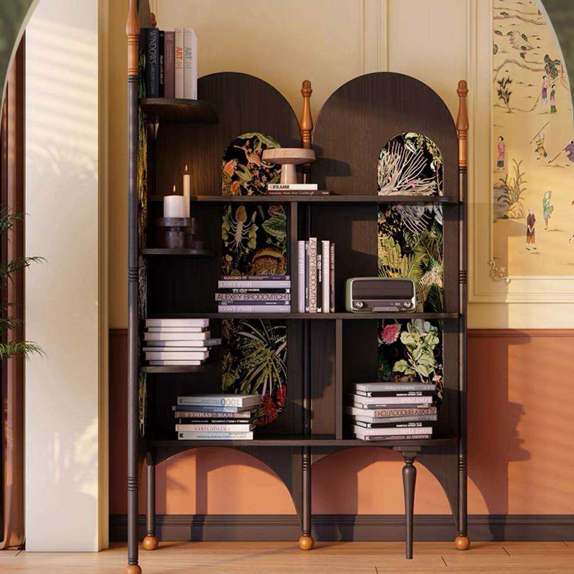 中古风角柜小户型客厅三脚架法式白蜡木书房书架沙发旁置物展示柜,玩具/童车/益智/积木/模型,其它,淘宝优惠券,粉丝福利购,淘宝优惠卷