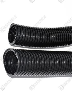 胜牌促销黑色尼龙阻燃塑料波纹管PA穿线管电线保护软管AD13.0