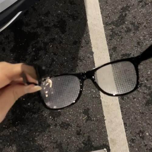 烟花衍射笑脸眼镜特效礼物时尚狂欢墨镜同款爱心灯光潮流颜值