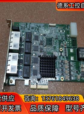 原装台湾凌华4通道PoE网卡图像采集卡PCIe-GIE74C