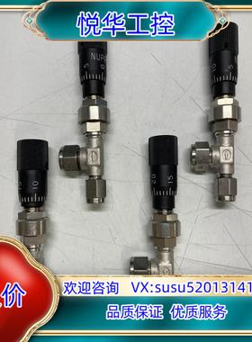 原装NUPRO直角针阀 1/4英尺卡套接头；TESCOM减压阀4议