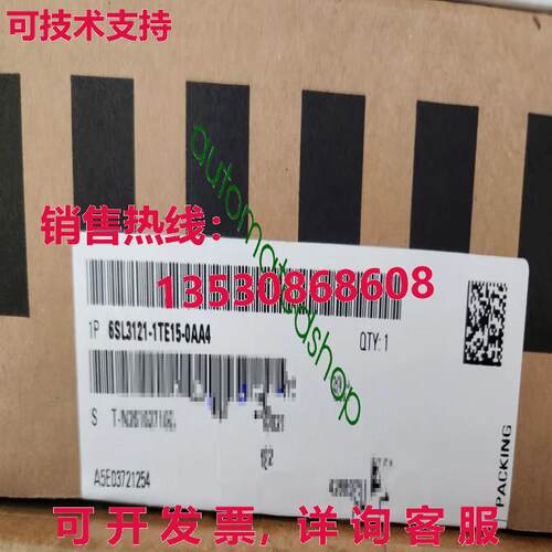 供应原装6SL3121-1TE15-0AA4