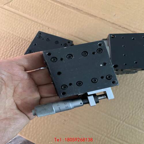 【非标价】千分尺手调滑台，钢滑台，XY滑台，尺寸长60mm×60mm，