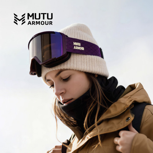 MUTU滑雪镜变色防雾防紫外线
