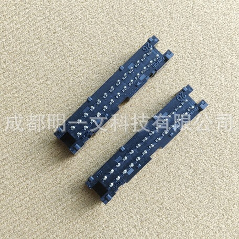 XG4C-2631针座26P全新连接器互连器件矩形连接器 针座公插针全新