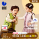 迷你巴拉巴拉男女童摇粒绒马甲2024秋冬宝宝双面绒抗静电保暖背心