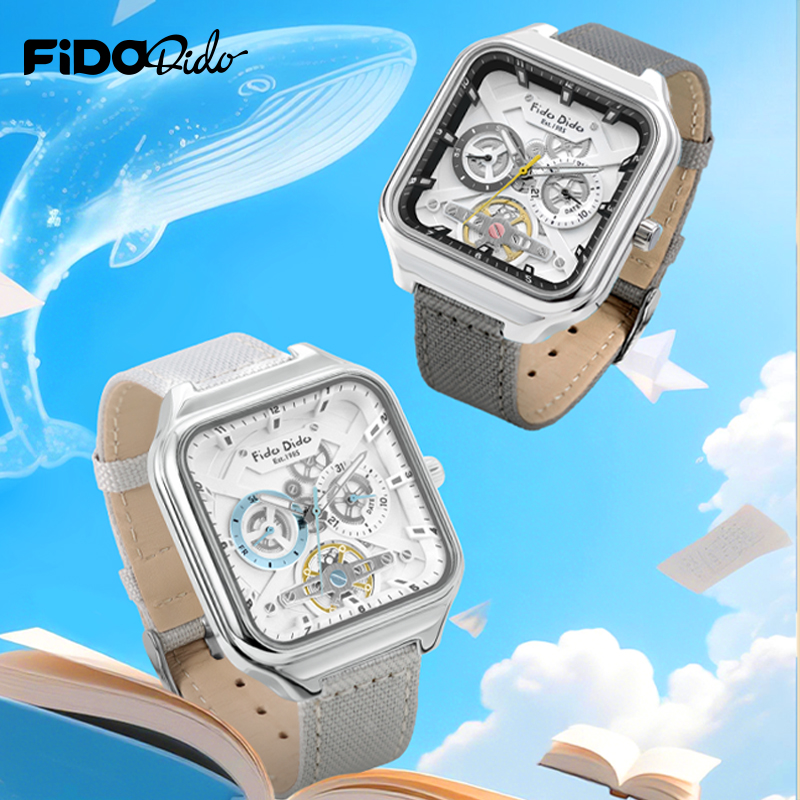 FidoDido男女学生美式复古机械风