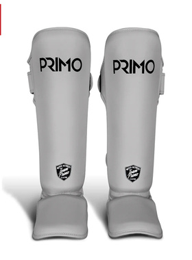 PrimoFightWear泰拳护腿散打护小腿 灰色