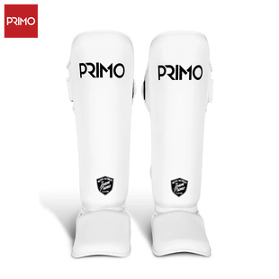 PrimoFightWear泰拳护腿散打护小腿 白色