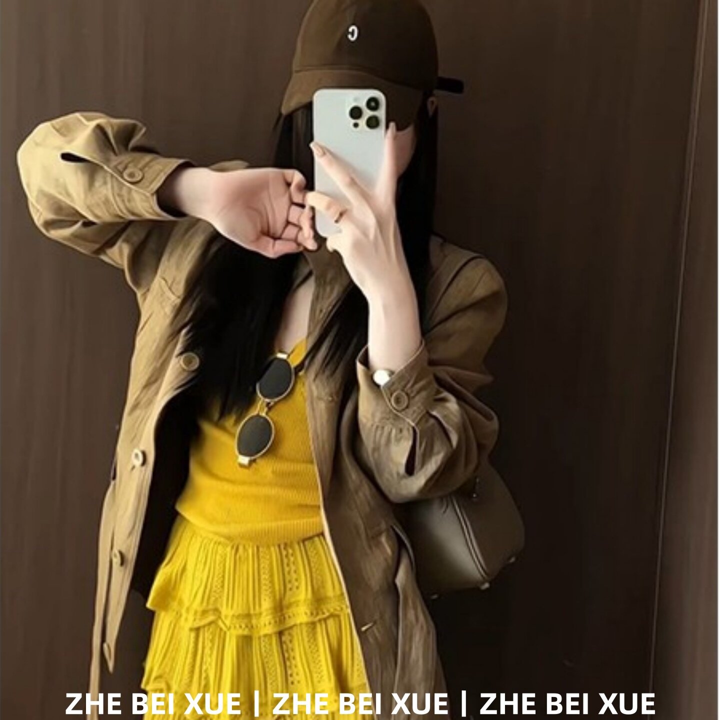 早春套装温柔系修身长袖针织上衣高腰显瘦短裙2026超火穿搭一整套