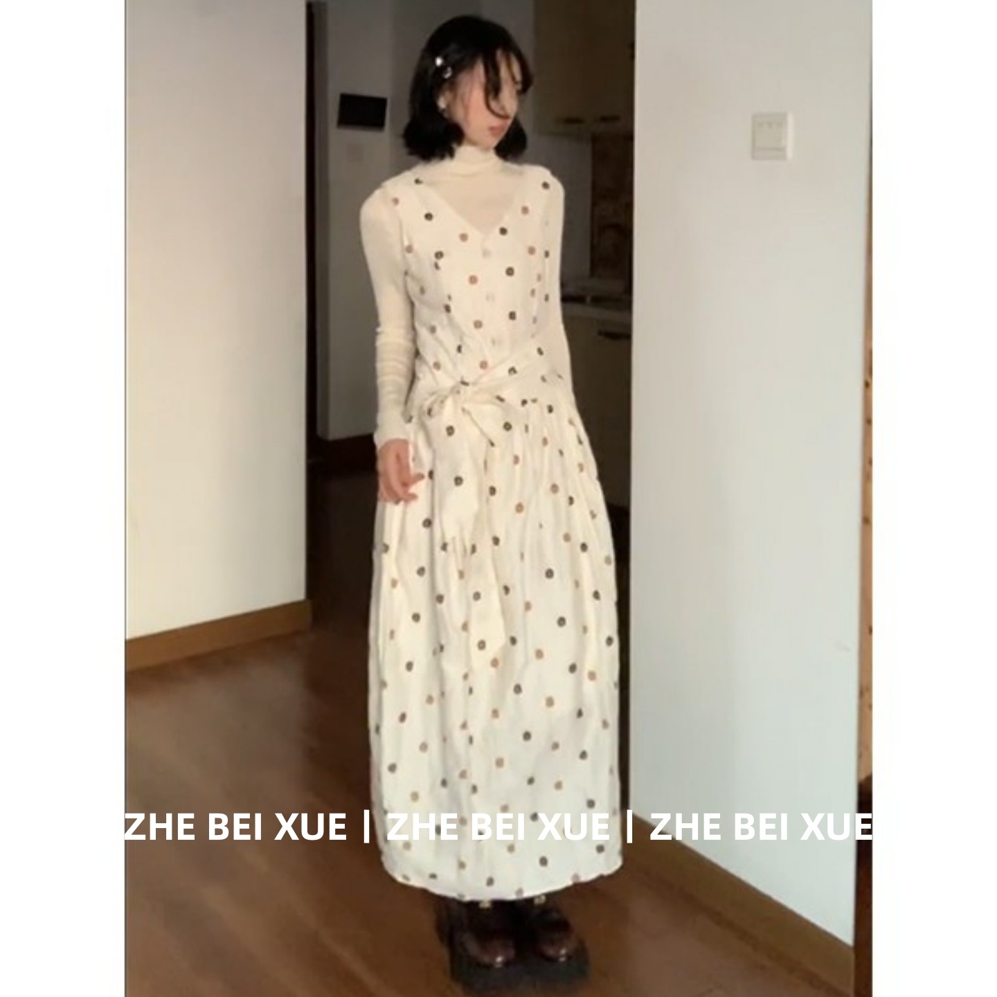 【赠送运费险】连衣长裙内搭打底