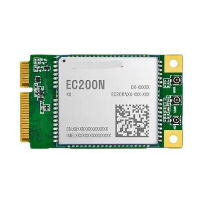 4G模块EC200N物联网4G全网通 CAT1通信模块 ASR平台 minipcie接口