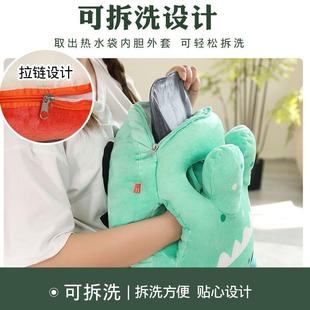 女生脚冷神器暖脚宝不插电床上睡觉用暖脚神器充电热水袋暖足被窝