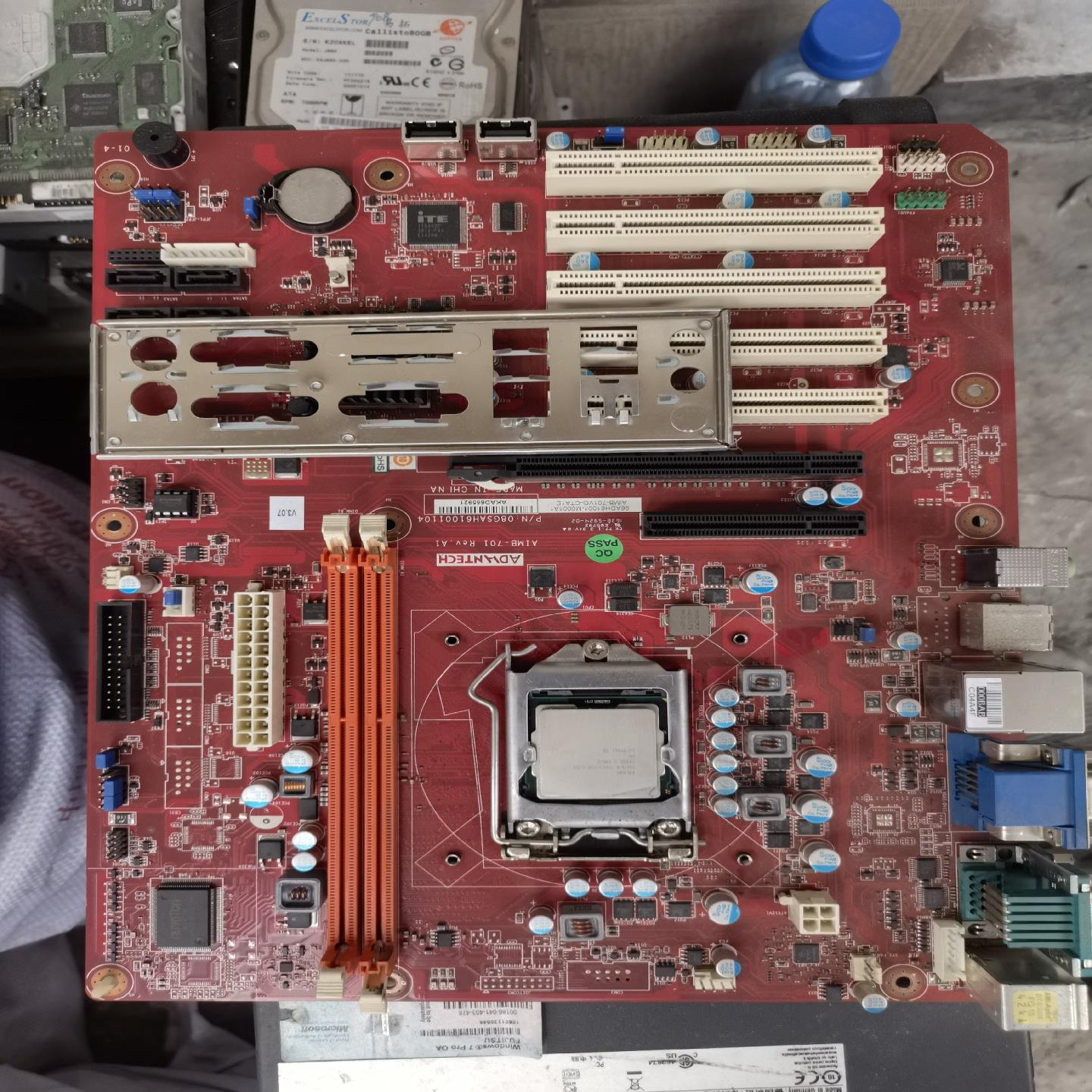 研华工业工控机主板 AIMB-701  08GSAH6100