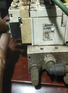 原装二手拆机派克黑田精工KURODA电磁阀A12RS25-1