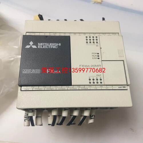 【荣强工控】三菱plc   FX3SA-20MR-CM，功能包好，成色不