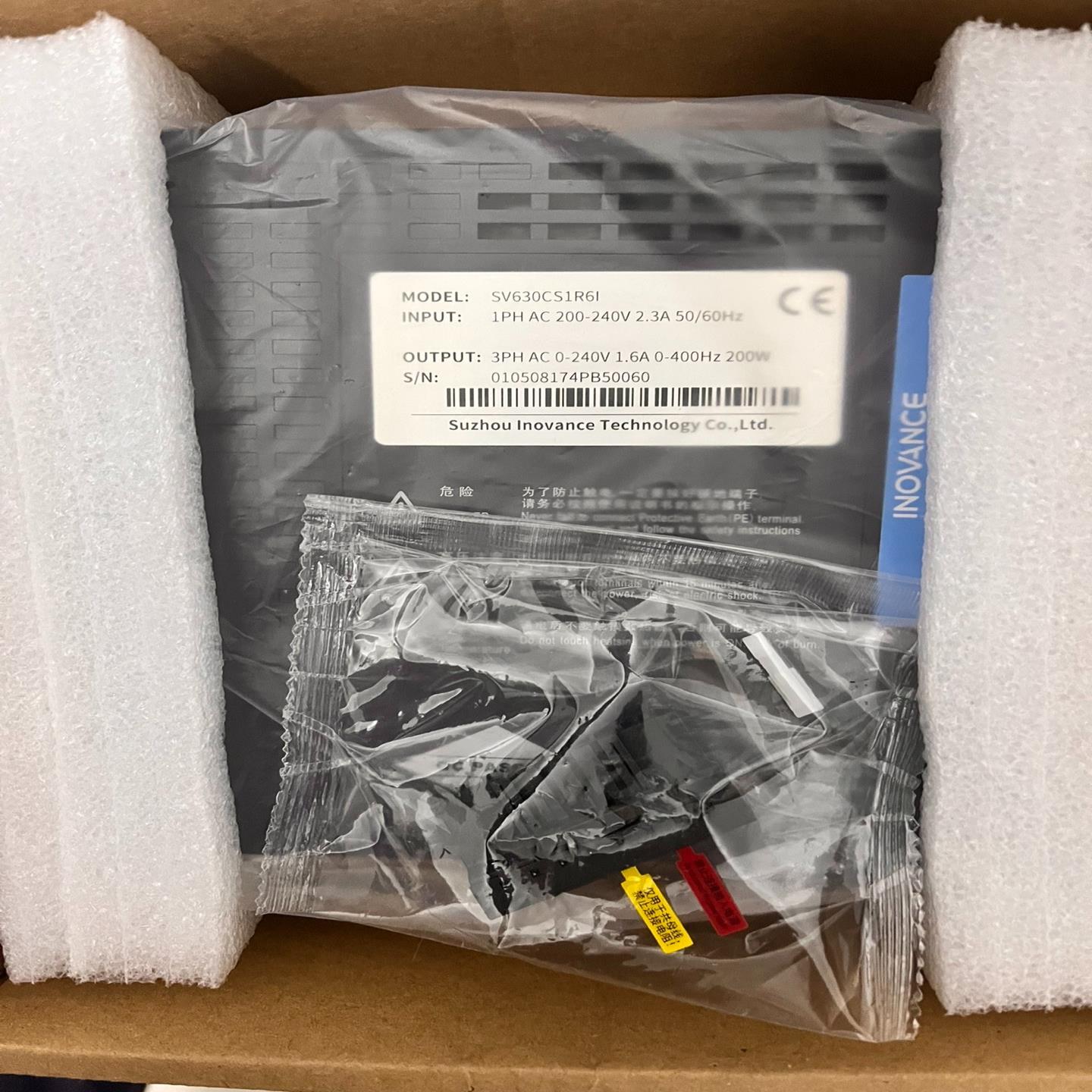 #控制器 汇川SV630CS1R6I，全新现货，外装无