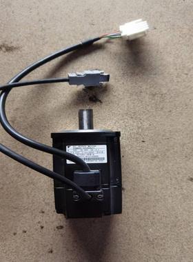 （设备配件）安川200W伺服电机，型号SGMAH-O2AAA21，九成新