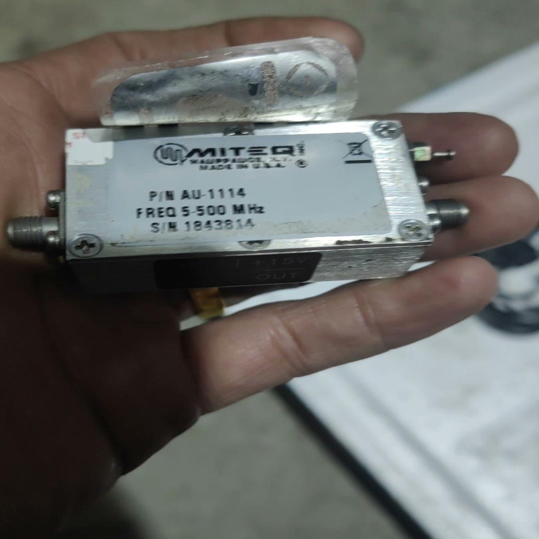 [德峰]美国MITEQ射频信号放大器 AU-1114   5-500图片