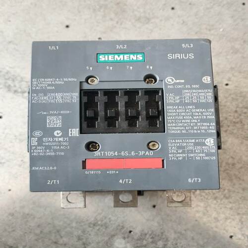 [德峰]西门子交流接触器3RT1054-6s..6-3pA0