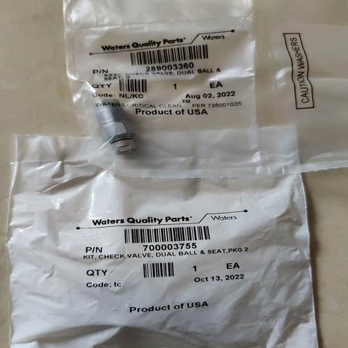 waters iclass bsm，双球阀，18k耐压，70