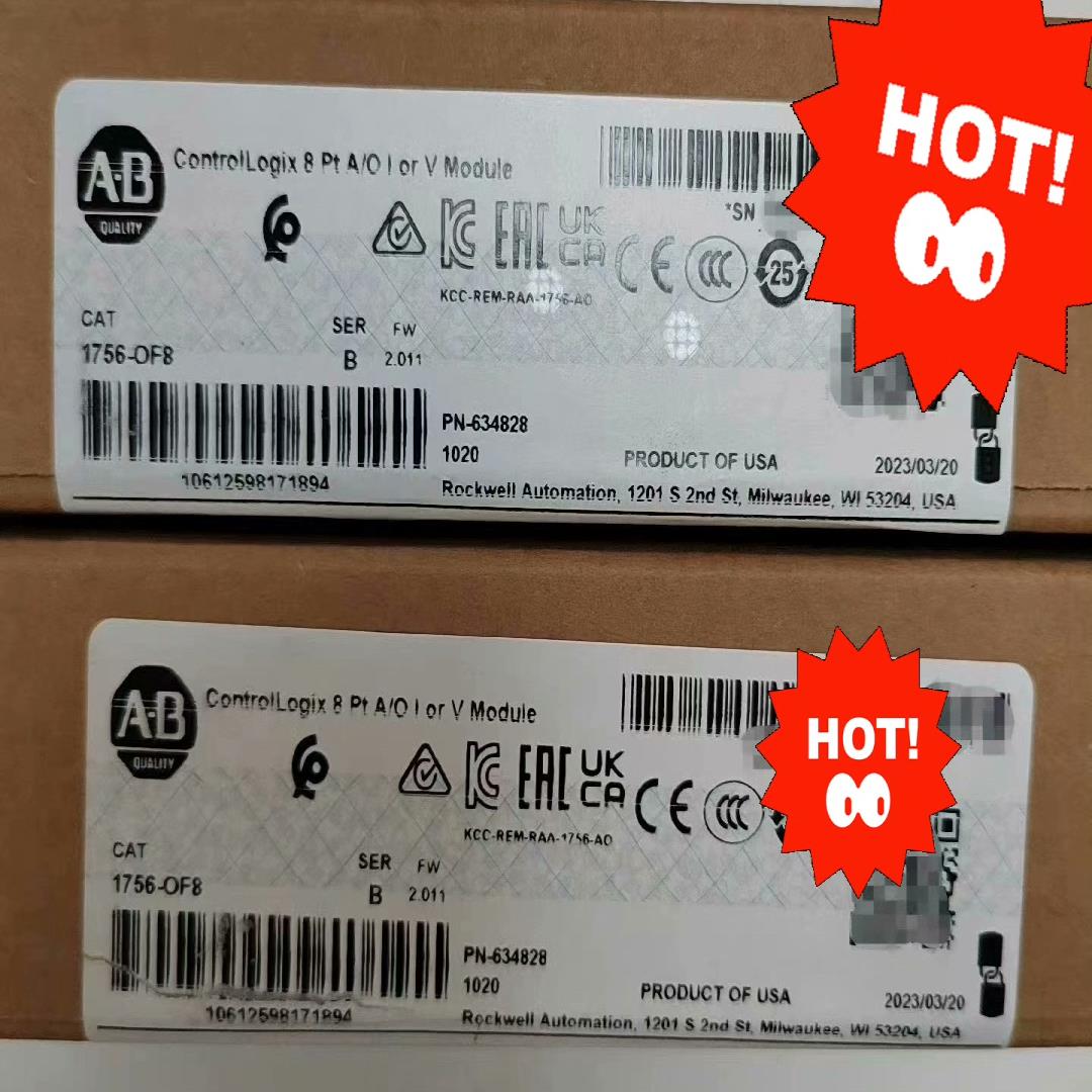 AB 1756-OF8 正品原标没拆封