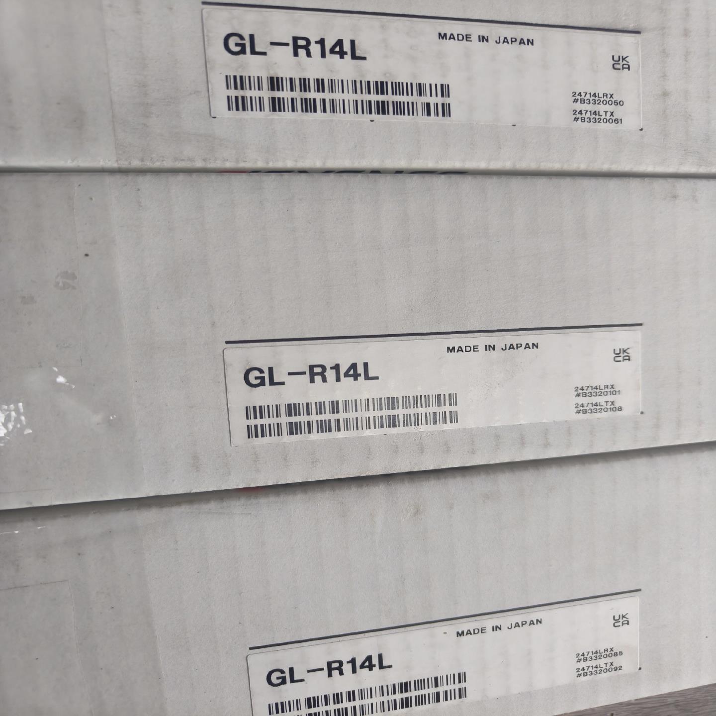 基恩士GL-R14L光删，全新正品，全新装，出