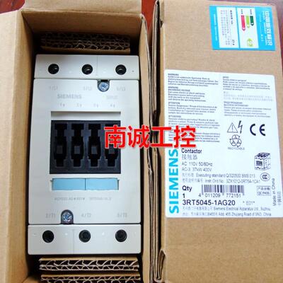 接触器 3RT5045/5044/5046-1A..0 220/110/24V 1AN20/1AG20/1AC20