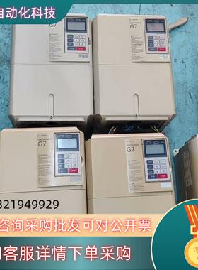 现货安川G7变频器CIMR-G7A401515kw品相一般