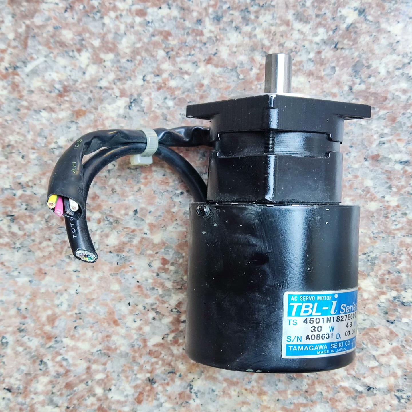 （设备配件）TAMAGAWATS4501N1827E600伺服电机拆机