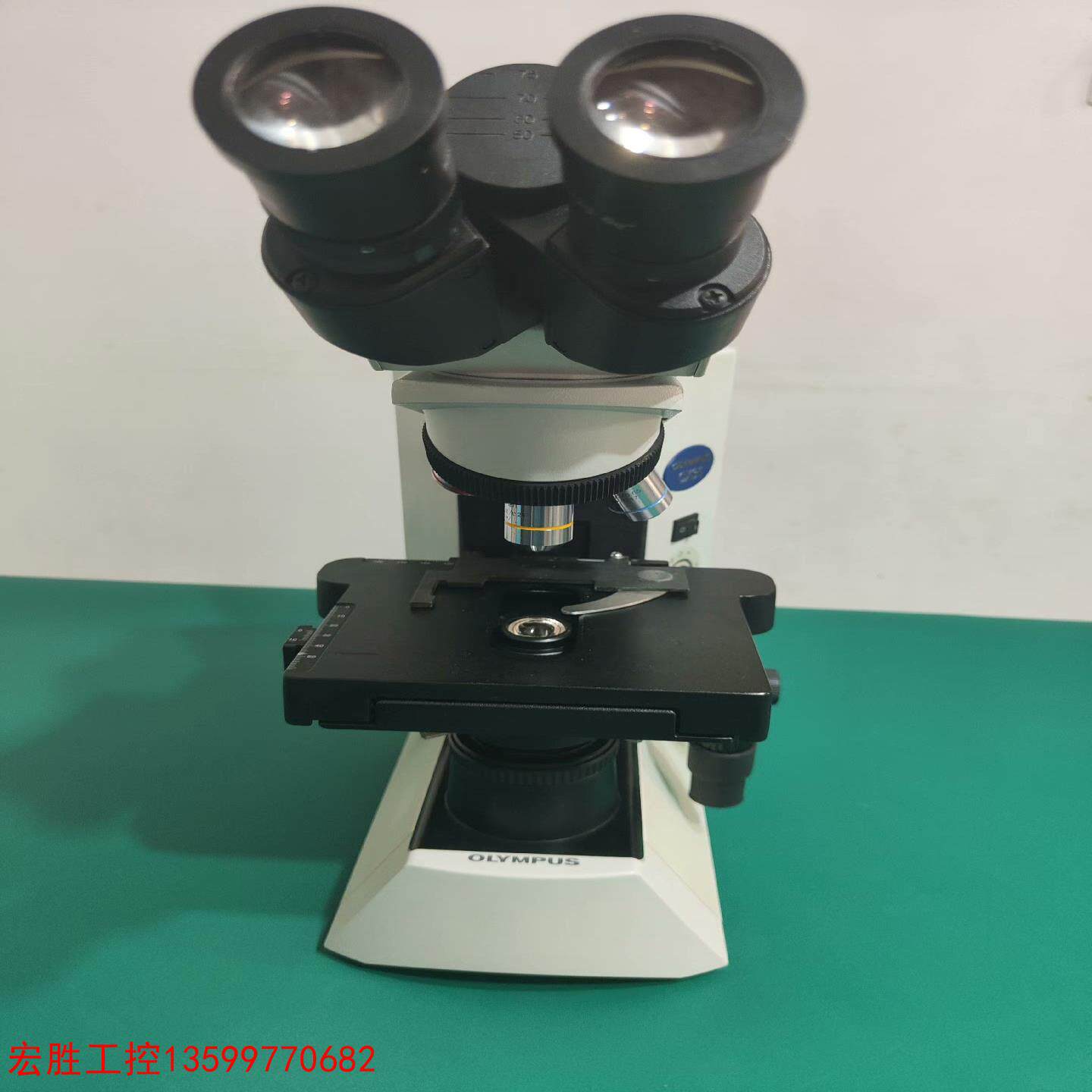 【宏胜工控】olympus/奥林巴斯cx31三目显微镜一台,光路通透调节