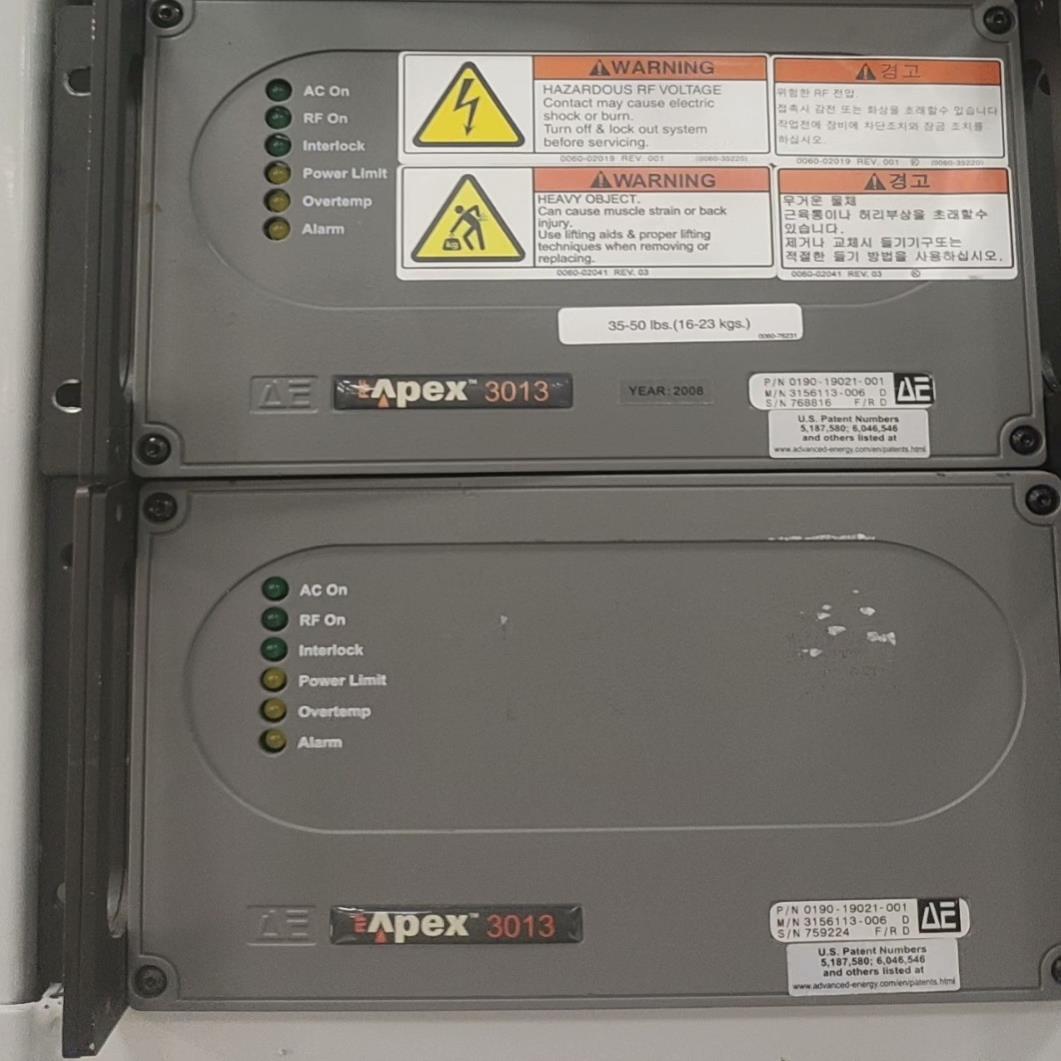 （设备配件）AE APEX3013射频电源