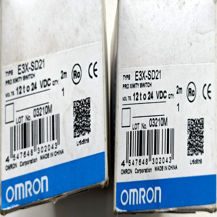 全新光纤放大器E3X-SD21