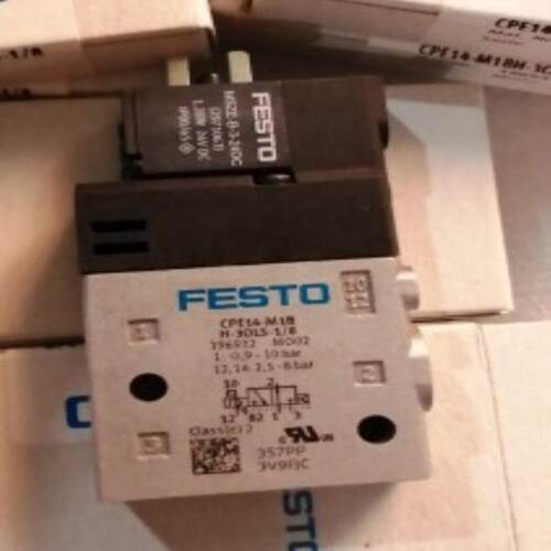 FESTO电磁阀CPE14-M1BH-30LS-1/8私聊议