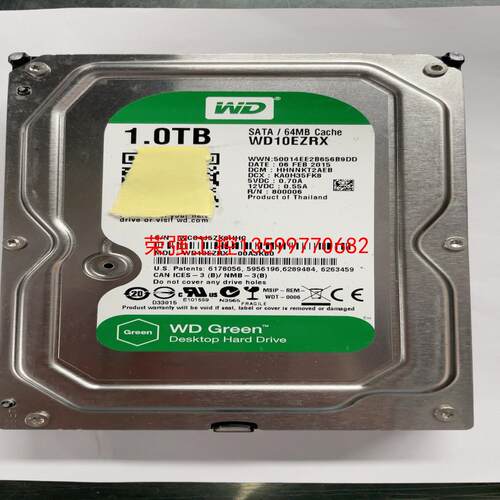 【荣强工控】WD10EZRX-00A3KB0 好盘一个