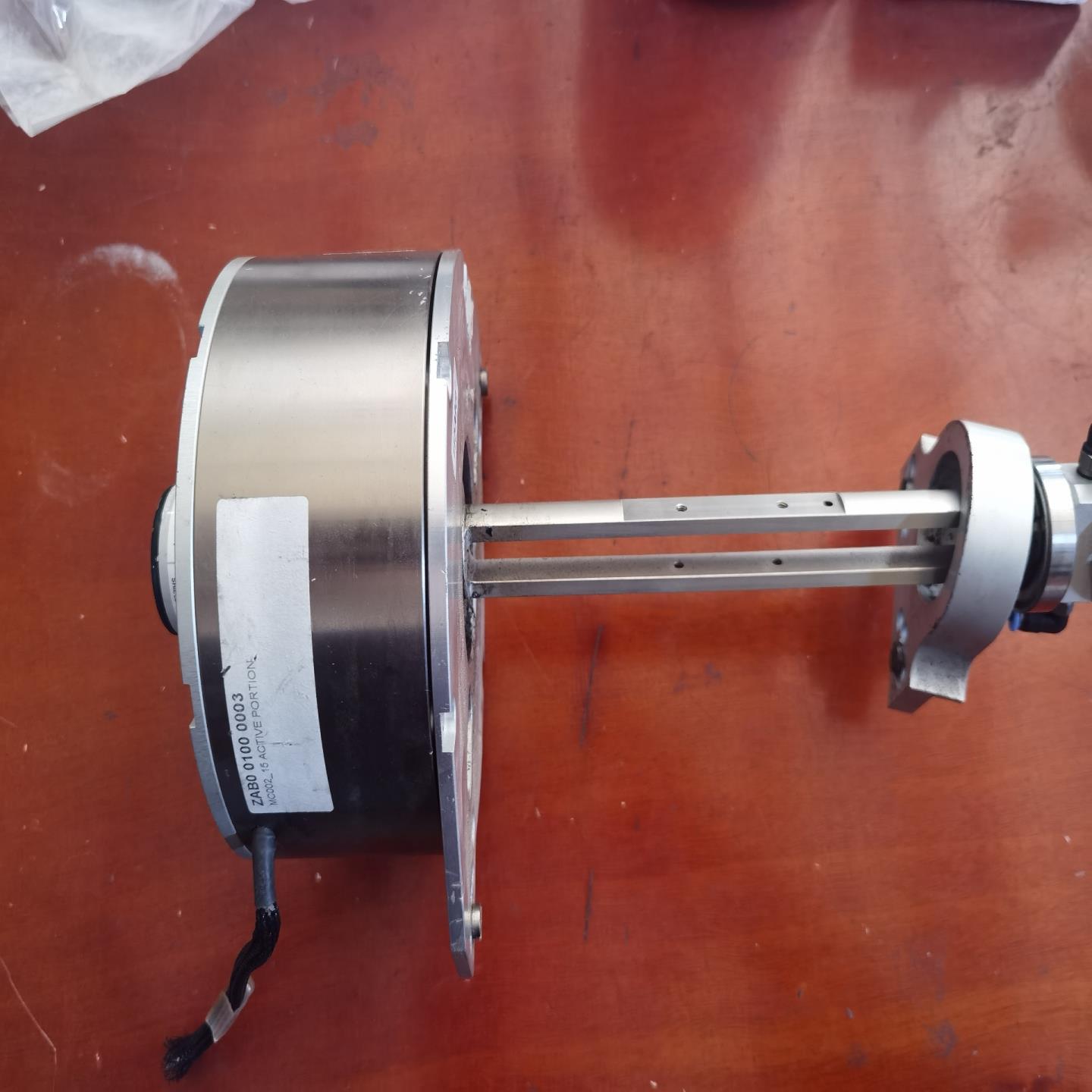 （设备配件）ZAB0 0100 0003电机，拆机实物图