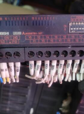 二手拆机三菱AJ65SBTB1-16T，具体如图实拍所示，好