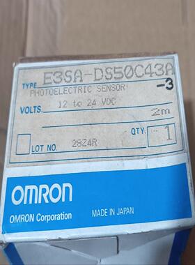 全新 E3SA-DS50C43A-3 光电开关 原