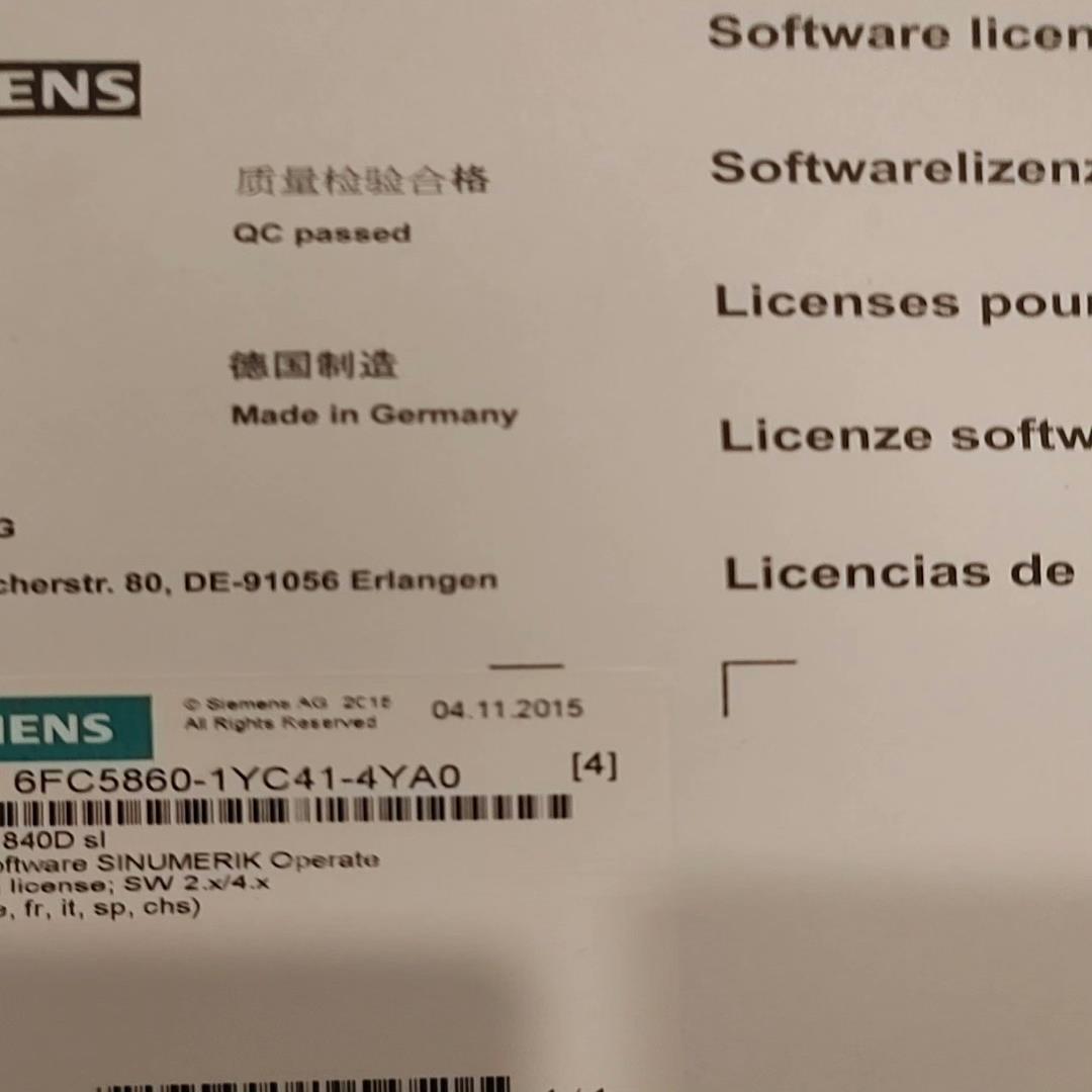【汇生】6FC5860-1YC41-4YA0【议价】