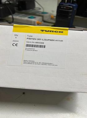 图尔克压力传感器PS016V-301-LI2UP8X-H11
