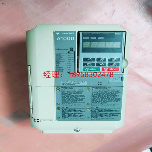 安川变频器A1000，CIMR-AB4A0005FBA