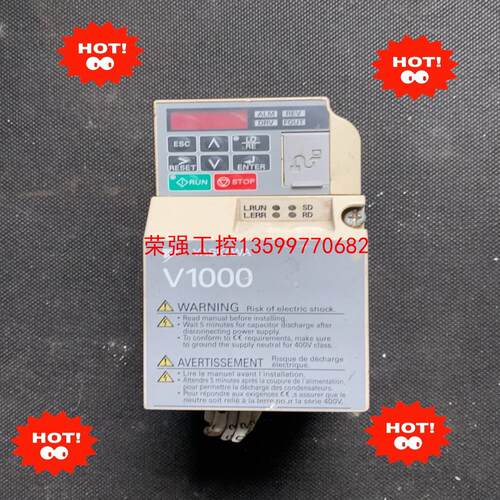 【荣强工控】CIMR-VT2A0002BAA 安川V1000变频器 0.