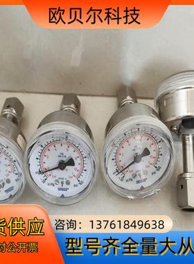 1/4VCR压力表 气体压力表WISA WISE轴向超高纯压