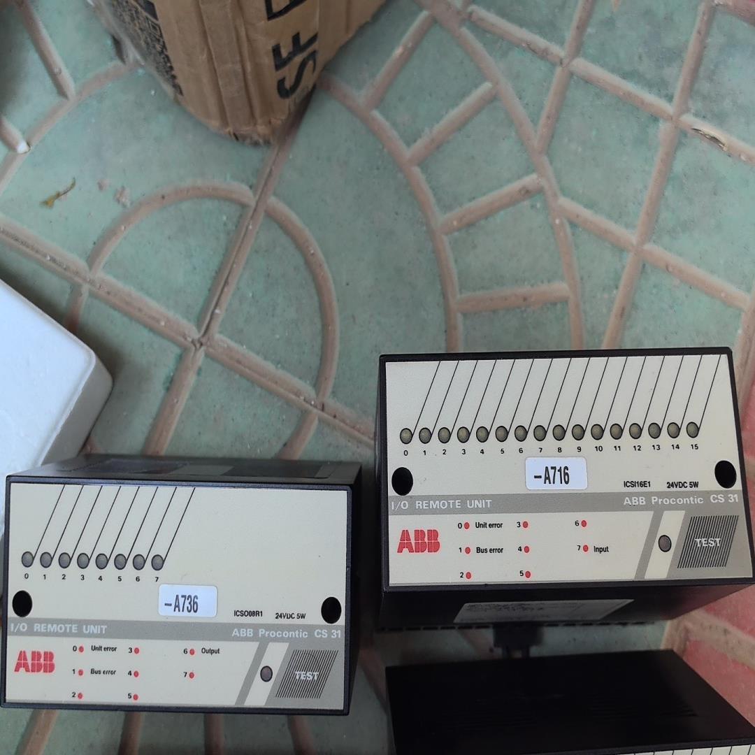 (设备配件)ABB模块Procontic CS31 远程模块,拆机件,功