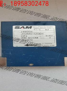 拍前询价：原装SAM FANTAS  2480G1 质量流量计 二手