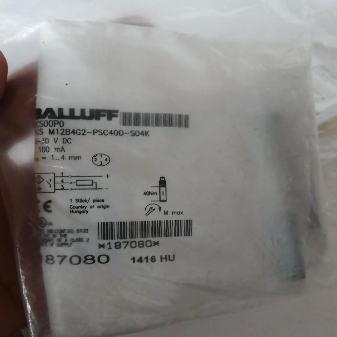 全新原装BALLUFF巴鲁夫 BOS01TP BOS12M-