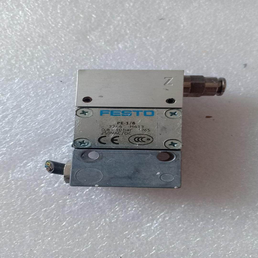 {雅致机械商行}费斯托PE一18 3344  压力开关剪线 无其它问题
